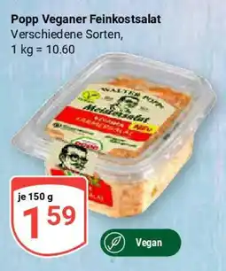 Globus Popp Veganer Feinkostsalat Angebot