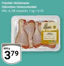 Globus Fräulein Heidemarie Hähnchen-Unterschenkel Angebot