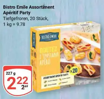 Globus Bistro Emile Assortiment Apéritif Party Angebot