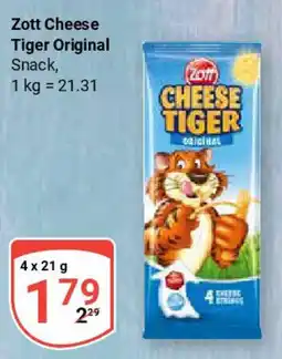 Globus Zott Cheese Tiger Original Angebot