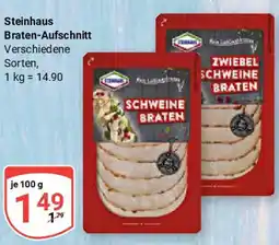 Globus Steinhaus Braten-Aufschnitt Angebot