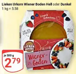 Globus Lieken Urkorn Wiener Boden Hell oder Dunkel Angebot