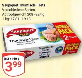 Globus Saupiquet Thunfisch-Filets Angebot