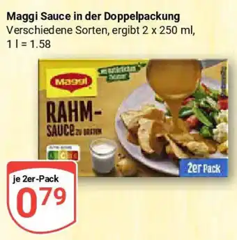 Globus Maggi Sauce in der Doppelpackung Angebot