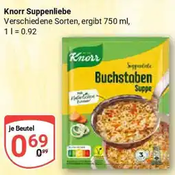 Globus Knorr Suppenliebe Angebot