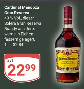 Globus Cardenal Mendoza Gran Reserva Angebot