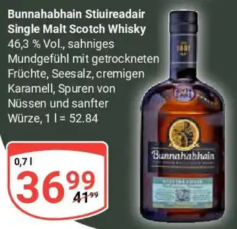 Globus Bunnahabhain Stiuireadair Single Malt Scotch Whisky Angebot