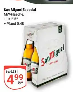 Globus San Miguel Especial Angebot