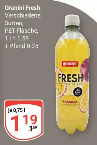 Globus Granini Fresh Angebot