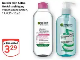 Globus Garnier Skin Active Gesichtsreinigung Angebot