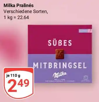 Globus Milka Pralinés Angebot