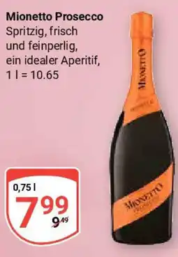 Globus Mionetto Prosecco Angebot