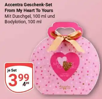 Globus Accentra Geschenk-Set From My Heart To Yours Angebot