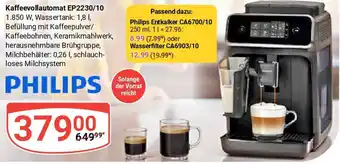 Globus Kaffeevollautomat EP2230/10 PHILIPS Angebot