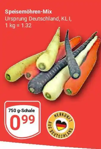 Globus Speisemöhren-Mix Angebot