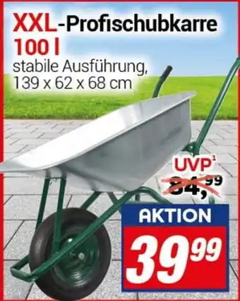 CENTERSHOP XXL-Profischubkarre Angebot