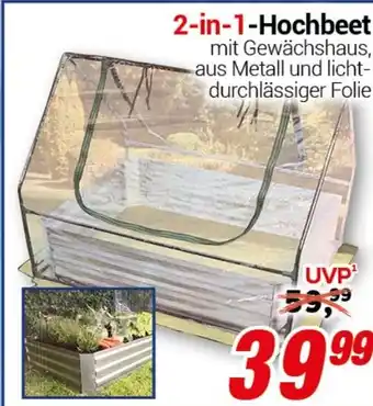 CENTERSHOP 2-in-1-Hochbeet Angebot