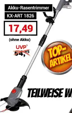 CENTERSHOP Akku-Rasentrimmer KX-ART 1826 Angebot