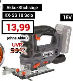 CENTERSHOP Akku-Stichsäge KX-SS 18 Solo Angebot