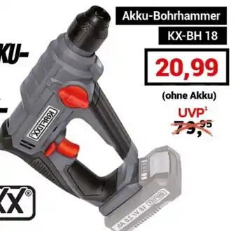 CENTERSHOP KRAFTIXX Akku-Bohrhammer KX-BH 18 Angebot