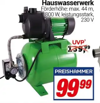 CENTERSHOP Hauswasserwerk Angebot