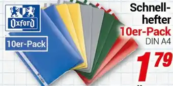 CENTERSHOP Oxford Schnell- hefter 10er-Pack Angebot