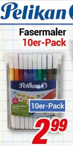 CENTERSHOP Pelikan Fasermaler 10er-Pack Angebot