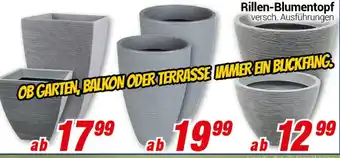 CENTERSHOP Rillen-Blumentopf Angebot