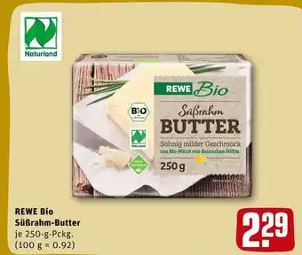 REWE Rewe bio süßrahmbutter Angebot