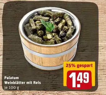 REWE Palatum weinblätter mit reis Angebot