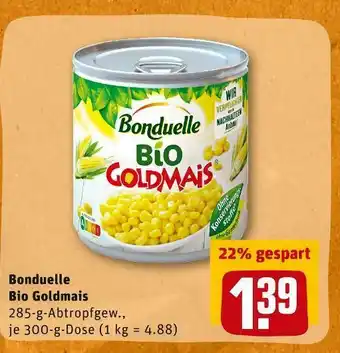 REWE Bonduelle bio goldmais Angebot