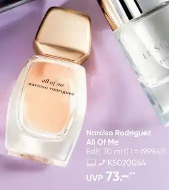 Galeria Narciso Rodriguez All Of Me Angebot