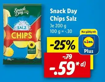 Lidl Snack day chips salz Angebot