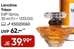 Galeria Lancôme Trésor EdP Spray Angebot