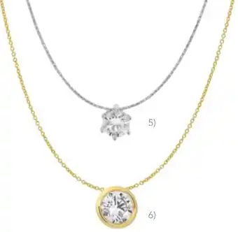 Galeria MONCARA Anhänger mit Kette Gold 585 Angebot