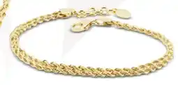 Galeria bella d'oro Kordelarmband Gold 585 Angebot