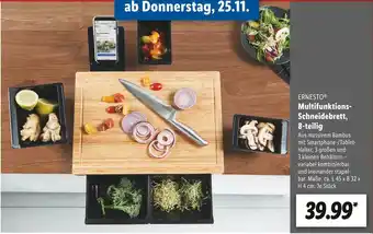 Lidl Ernesto multifunktions-schneidebrett Angebot