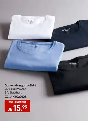 Galeria GALERIA Damen-Langarm-Shirt Angebot