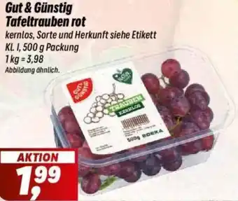 Simmel Gut & Günstig Tafeltrauben rot Angebot