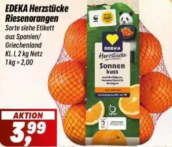 Simmel EDEKA Herzstücke Riesenorangen Angebot