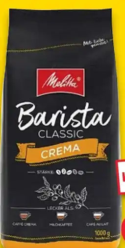 Kaufland Melitta Barista Classic Crema Angebot