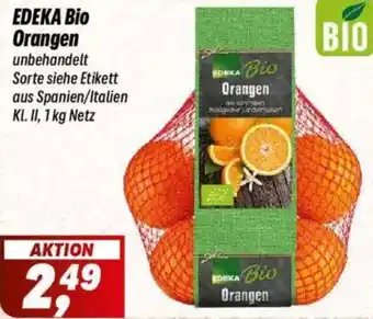 Simmel EDEKA Bio Orangen Angebot