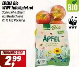 Simmel EDEKA Bio WWF Tafeläpfel rot Angebot