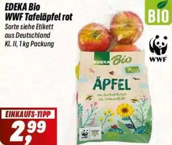 Simmel EDEKA Bio WWF Tafeläpfel rot Angebot