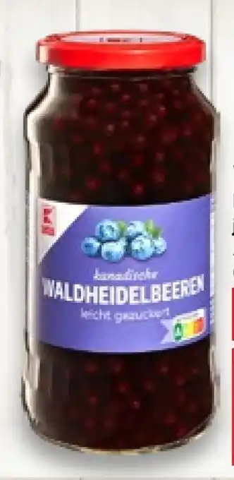 Kaufland K-Classic Waldheidelbeeren Angebot