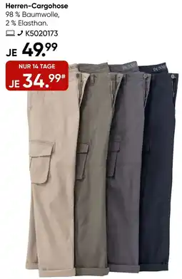 Galeria DUNMORE Herren-Cargohose Angebot