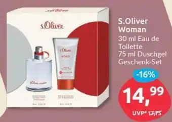 Budni S. Oliver Woman 30ml Eau de Toilette / 75ml Geschenk Set Angebot