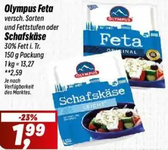 Simmel Olympus Feta oder Schafskäse Angebot