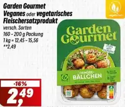 Simmel Garden Gourmet Veganes oder vegetarisches Fleischersatzprodukt Angebot