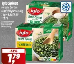 Simmel iglo Spinat Angebot